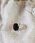 ANILLO MINI OVALADO REGULABLE CON AMATISTA/OBSIDIANA/CUARZO ROSA - Ámbar mayorista