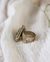 ANILLO PIRÁMIDE PIRITA REGULABLE - comprar online