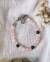 PULSERA EQUILIBRIO CON CUARZO ROSA Y TURMALINA NEGRA en internet