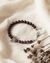 PULSERA INTENSIDAD CON AMATISTA Y GRANATE