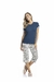 Renata Pijama Capri Malha