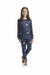 Trekking Pijama Longo Manga Longa Infantil Unissex 2-8 Skin Touch - Mist Intimates