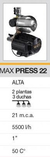 Bomba Presurizadora Rowa Max Press 22 Mayor Presion Caudal - comprar online