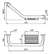 Barral Agarradera Baño Fv Grand Hotel 714.10/37 Con Jabonera Color Cromo - comprar online