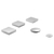 Griferia Fv Bidet Chaltén H4 Cromo 0295/h4 Cierre Ceramico