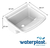 Pileta Fregadero Plástica Lavadero 24l Cocina Color Blanco - comprar online