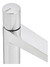 Griferia Peirano Fabric Cromo Monocom Lavatorio Alto 61-200c Acabado Brillante Color Plateado en internet