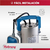 Bomba Sumergible Desagote Motorarg Sm Inox 1100 Agua Sucia 1.5 Hp en internet