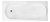 Bañera Empotrada Roca Levante De 1700mm X 750mm X 435mm Color Blanca - comprar online