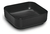 Lavatorio Bacha Black Baño Apoyo Pileta Piazza A423 Negra Acabado Negro Satinado Color Negro