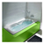 Bañera Empotrada Roca Levante De 1700mm X 750mm X 435mm Color Blanca