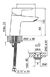 Griferia Fv Monocomando Lavatorio Vanitory Puelo 0181/b5 - Broncesur