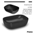 Bacha Baño Black Apoyo Piazza 455x320x140mm A426 Negro - comprar online