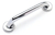 Agarradera Para Baño Recta Pringles 30 Cm Acero Inox. Color Plateado