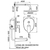 Combo Griferias Fv Aromo Monocomando Baño Completo D8 Negro