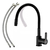 Griferia Cocina Mesada Monocomando Piazza Emblem 10017ne Color Negro en internet