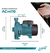 Bomba Centrífuga Leo Acm110 1.5 Hp - Broncesur