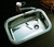 Pileta Simple Johnson E60 Cr C/antirrebalse Color Acero en internet