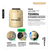Tanque De Agua Waterplast Tricapa Dual Plus 500 Litros Color Beige Apto Exterior Y Cisterna - comprar online