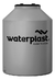 Tanque De Agua Tricapa Vertical Gris 850 Lt Waterplast