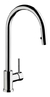 Grifo De Cocina Monocomando Fv 87 Temple 0412.01/87 Extensible Cromo Acabado Cromado