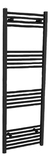 Toallero Domino 150 Negro Peisa 10001794 Radiador Por Agua