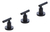 Griferia De Bidet Hidromet Sun Lever Black Negra 4507