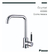 Grifo Cocina Monocomando Gourmet Acero Inox 10303ss Piazza - comprar online