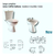 Inodoro Largo + Dep + Bidet Capea Italiana Baño 3 Piezas - comprar online