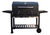Parrilla De Campo Doble Xl Bbq Grill Carbon Leña Color Negro