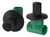 Llave De Paso Redeco Fusion Con Campana Negro 20 Mm - Broncesur