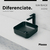 Lavatorio Bacha Black Baño Apoyo Pileta Piazza A423 Negra Acabado Negro Satinado Color Negro - Broncesur