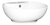 Bacha Apoyo Ruco Hogar Hadi Redonda Blanca 6039 46x45x18 - comprar online