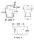 Inodoro Corto Monaco + Bidet 3 Agujeros Monaco Roca - comprar online