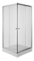 Box Cabina Ducha Vidrio Templado 90x90 Cuadrada Aura Piazza