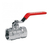 Llave Esferica De Paso Total 1 1/4 Valforte Bronce Rf Plus