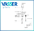 Griferia Monocomando Bidet Vasser Zafiro Negro 12/1032.ng - Broncesur