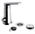 Combo Griferias Fv Aromo Monocomando Baño Completo D8 - Broncesur