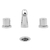 Grifería Baño Lavatorio Fv Allegro 207/15 Cromo - comprar online