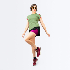 Camiseta Pétala - GREEN IS THE NEW BLACK - lynx-outdoor