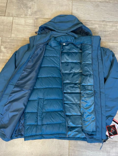 Campera de Hombre 2 en 1 Turquesa en internet