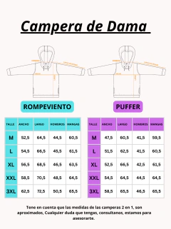 Campera de Dama 2 en 1 Marrón - tienda online