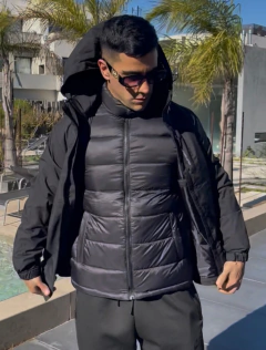 Campera de Hombre 3 en 1 (Negro) - comprar online