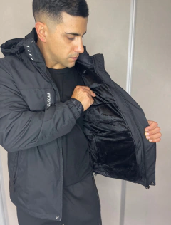 Campera de Hombre 2 en 1 Negro - indumentaria diamante