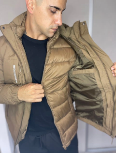 Campera de Hombre 2 en 1 Beige - indumentaria diamante