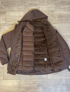 Campera de Dama 2 en 1 Chocolate - tienda online