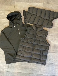 Campera de Hombre 3 en 1 (Verde Oscuro) - tienda online