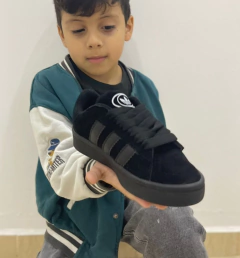 Adidas Campus Black Infantil - comprar online