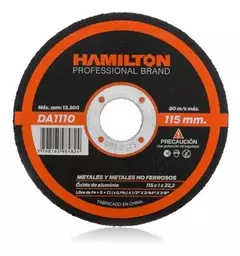 Disco Abrasivo De Corte Plano 115mm x 1mm