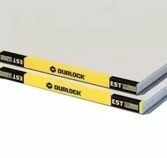 Placa De Yeso Durlock Standard 12.5mm (1200mm x 2400mm)